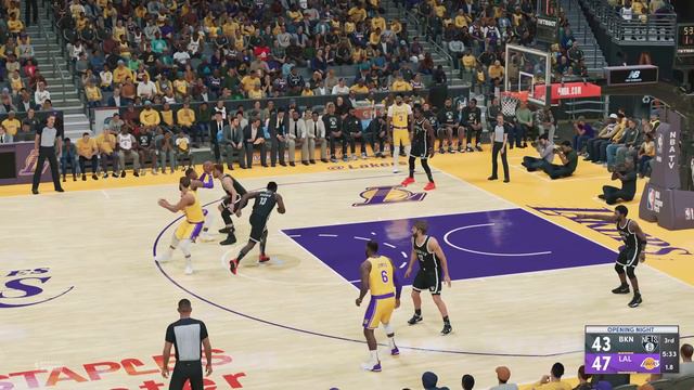 NBA 2K22 [PS5 UHD] Brooklyn Nets vs Los Angeles Lakers | Next Gen Ultra Graphics 4K Gameplay смотреть онлайн