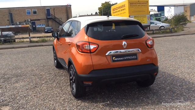 RENAULT CAPTUR DYNAMIQUE S MEDIANAV ENERGY DCI S/S ORANGE/CREAM 2015 смотреть онлайн