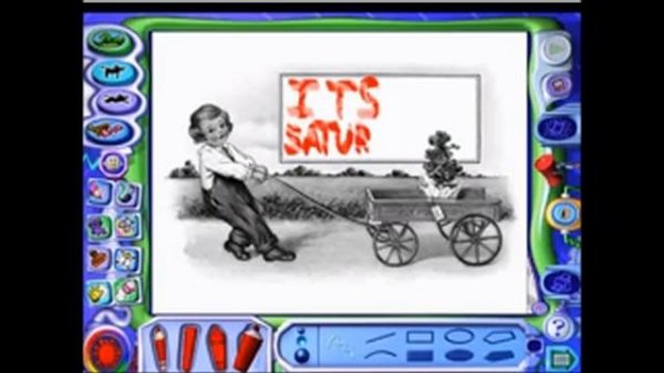 Kid Pix Deluxe 3 (2000) Playthrough Drawing, Editing and playing with Sounds