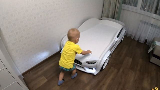 Собираем кровать-машину Матвею смотреть онлайн