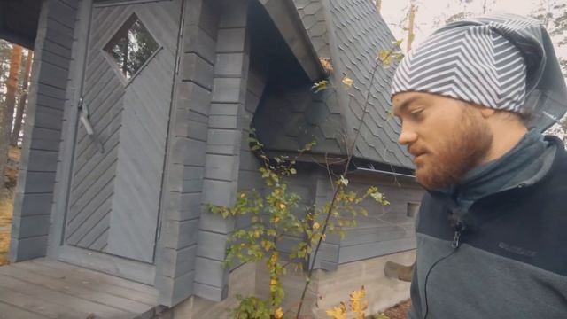 Идеальный ночлег в лесу. Финская Лааву