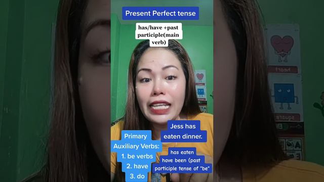What are the Primary Auxiliary Verbs? II Present Perfect Tense II has/have +Past Participle #englis смотреть онлайн