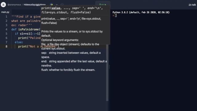 To find if the given word is palindrome - Python | Interview Question 2020 смотреть онлайн