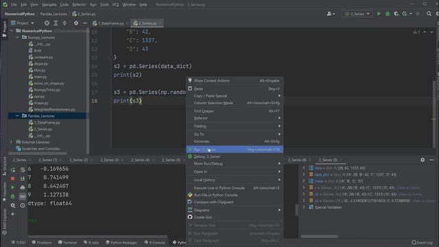 Pandas Tutorial #2 - Series (Python für Data Science) смотреть онлайн