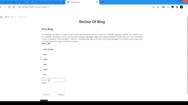 Create comment or review for a Blog by #Python #Django. ?? for code, lookup my GitHub account ?️ смотреть онлайн