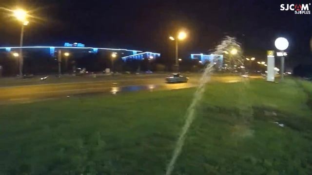 Ночь 4K 30 FPS тест SJCAM SJ8 Plus
