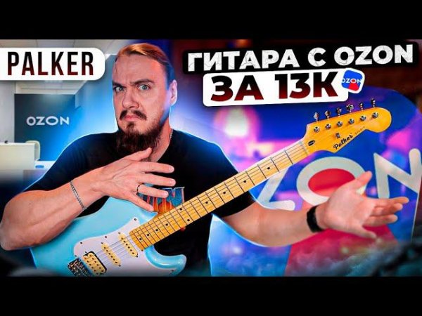 PALKER. Гитара с OZON за 13к
