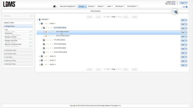 LDMS (web) Storage module: Organization of the storage tree смотреть онлайн