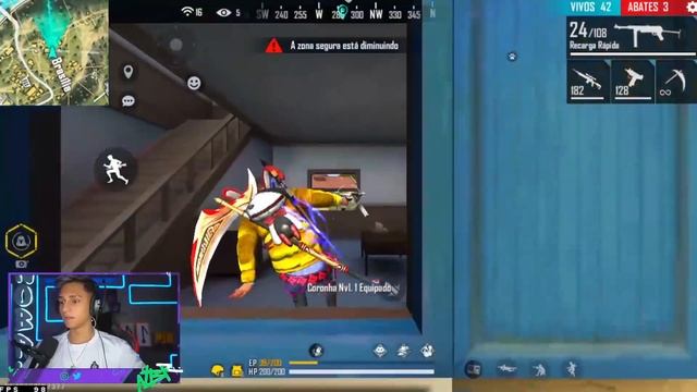FIZ UM ESCONDE-ESCONDE DIFERENCIADO NO FREE FIRE!! смотреть онлайн