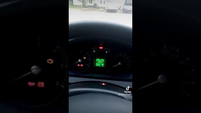 моргает чек с восклицательным знаком на газели некст