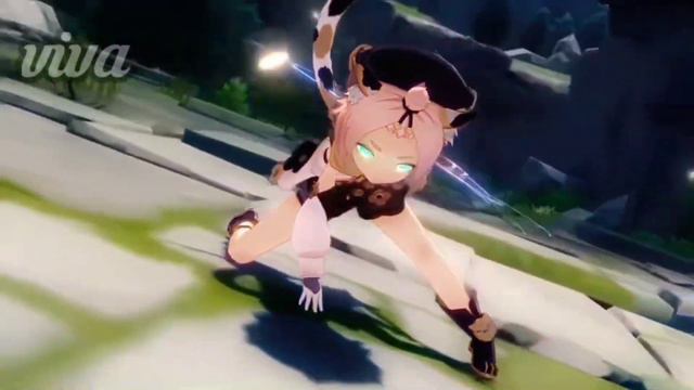 AMV genshin impact DJ Hadal Ahbek 30 detik смотреть онлайн