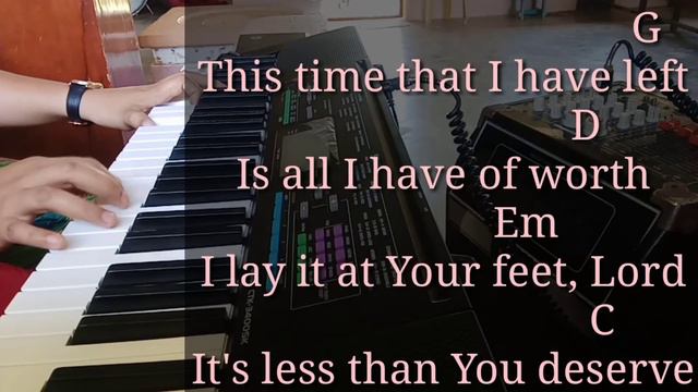 Alabaster Jar by: Hillsong Worship (Piano Instrumental)/with lyrics and Chords смотреть онлайн
