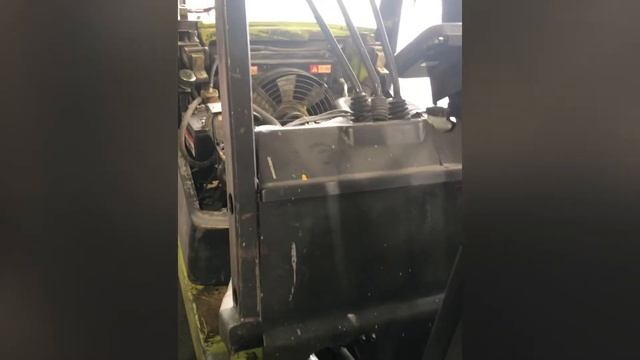 Покраска погрузчика Clark смотреть онлайн