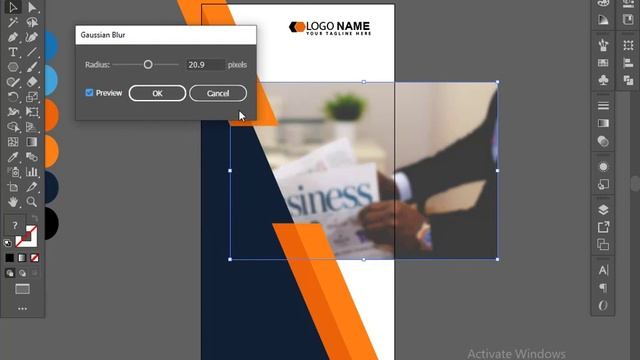 How to design rollup banner in adobe illustrator. смотреть онлайн