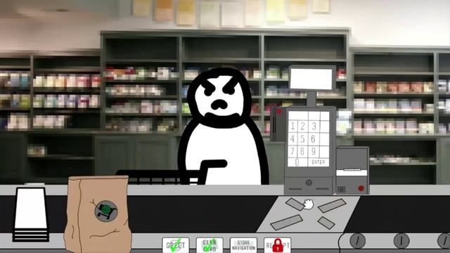 CUSTOMERS ARE ROOD! | Shoppy Mart смотреть онлайн