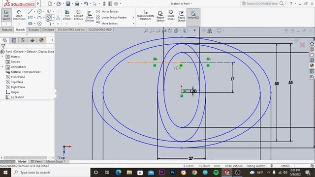 How to design TOYOTA logo using solidworks | Toyota logo solidworks tutorial смотреть онлайн