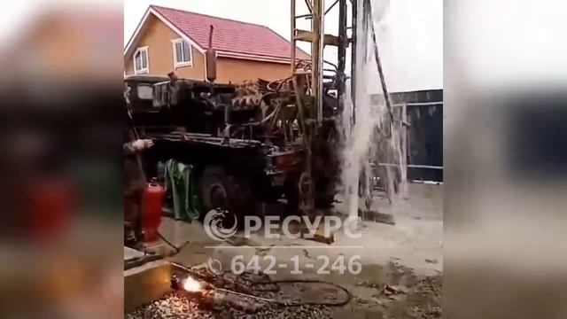 Бурение скважины в КП "Павловская Слобода" смотреть онлайн
