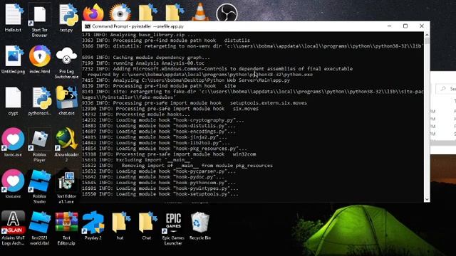 How to make a .exe from python file смотреть онлайн