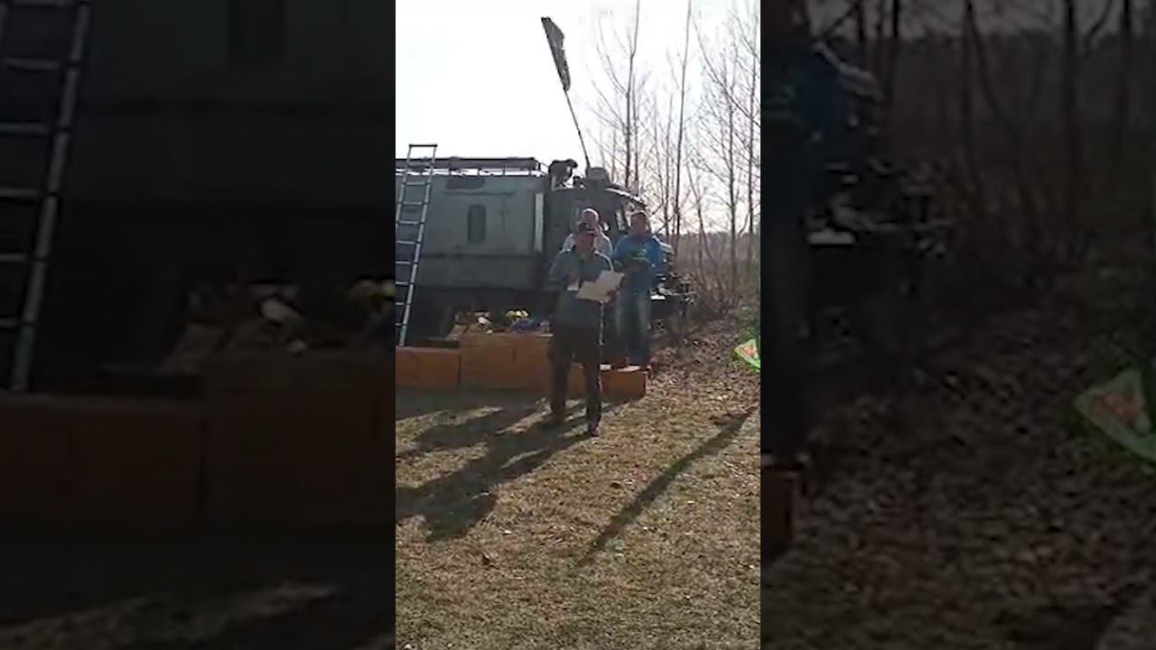 НАГРАЖДЕНИЕ.Разминка.GPS ориентирование. Город Омск, село Лежанка. 20 апреля 2024