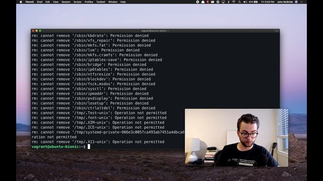Warning! This WILL destroy your computer!! (delete home directory) смотреть онлайн