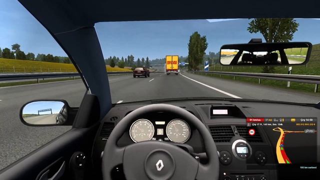 RENAULT MEGANE 2 | ETS 2 - 1.40 | CAR MOD смотреть онлайн