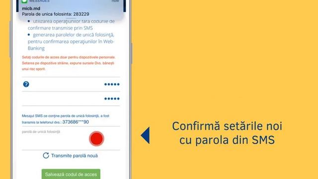Cum generăm parolele de unică folosință (OTP) in Mobile Banking? смотреть онлайн