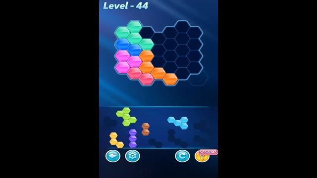 Block! Hexa Puzzle - Premium Hero Level 44 Gameplay смотреть онлайн