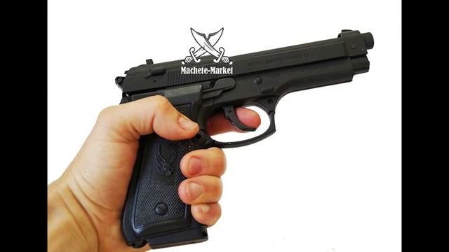 Зажигалка-пистолет Beretta на подставке купить смотреть онлайн