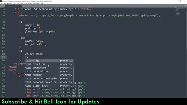 Slideshow using html css and javascript | jquery cycle | csPoint смотреть онлайн