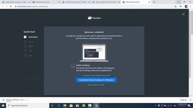 How to Install Docker on Windows 10 / Windows 11 смотреть онлайн