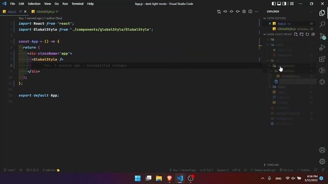 React JS Dark Mode Toggle Styled Components смотреть онлайн