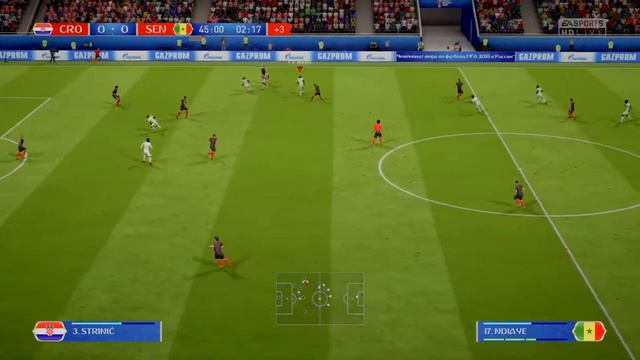 FIFA 18 World Cup Russian Full Game Senegal vs Croatia смотреть онлайн