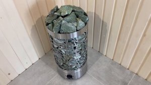 Электрическая печь (электрокаменка) для сауны и бани, ЭКМ 4,5 и 6 кВт _Лёд Плюс_