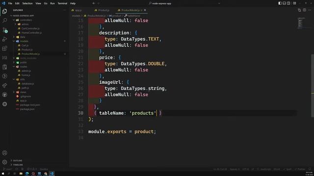 41. Create Models using Sequelize define with dataTypes & sync models in mysql database - NodeJS смотреть онлайн