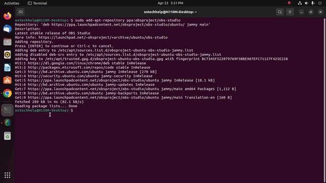 How to install obs studio on Ubuntu 22.04 lts and configure obs studio for screen recording смотреть онлайн