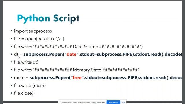 How to Execute Linux Shell Commands From Python Script and Store Result in File смотреть онлайн