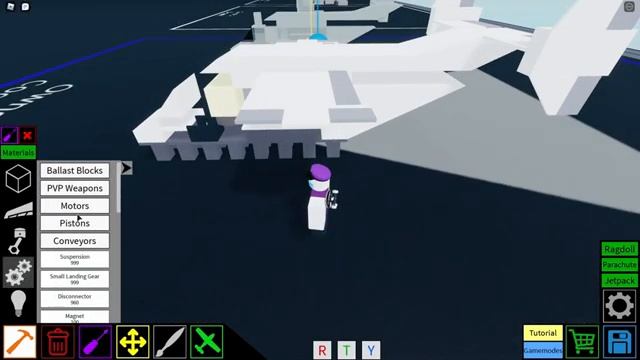 V-22 Osprey tutorial || Roblox plane crazy смотреть онлайн