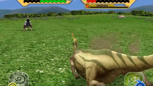 Dinosaur King Arcade Game 恐竜キング - Therizinosaurus the Secret Dinosaur VS the Alpha Fortress [Easy] смотреть онлайн