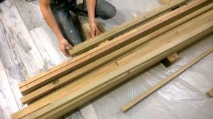 Потолок из панелей ПВХ часть 3 (Подготовка брусков)
