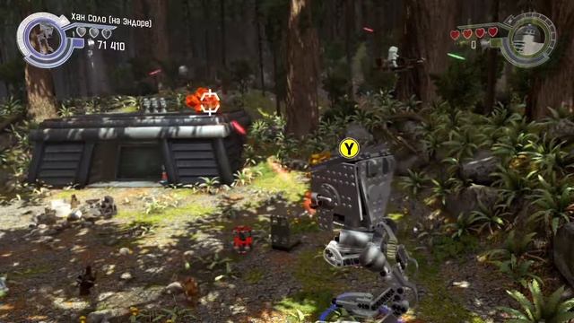 LEGO Star Wars: The Force Awakens. #1. Битва при Эндоре смотреть онлайн