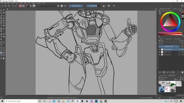 Krita | How to Create and Use Clipping Masks