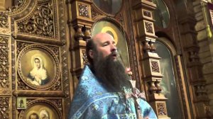 Проповедь отца Кирилла (Зинковского) в праздник Тихвинской иконы Божией Матери