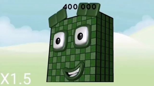 Numberblocks 0 To Absouble Infinity Every World = Speeds