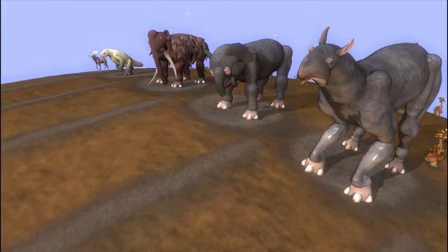 Cenozoic Wild Race | Cenozoic Era Battle [S1] | SPORE смотреть онлайн