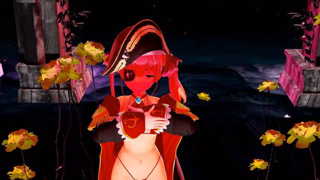 【VTuber MMD／4K】Houshou Marine смотреть онлайн