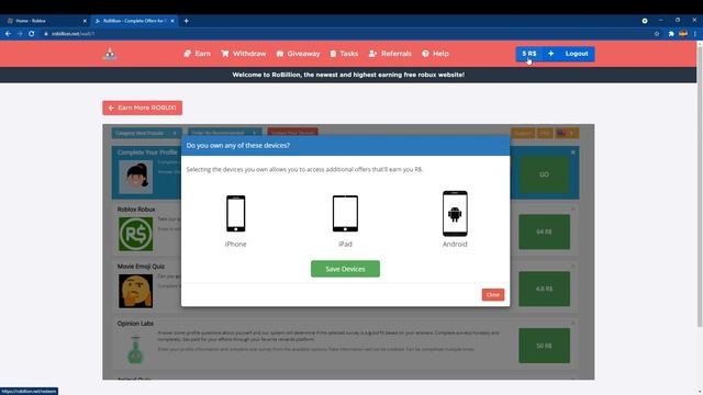 *NEW* How To Get FREE ROBUX in 2022 | SECRET Method (No Inspect, No Human Verification) смотреть онлайн