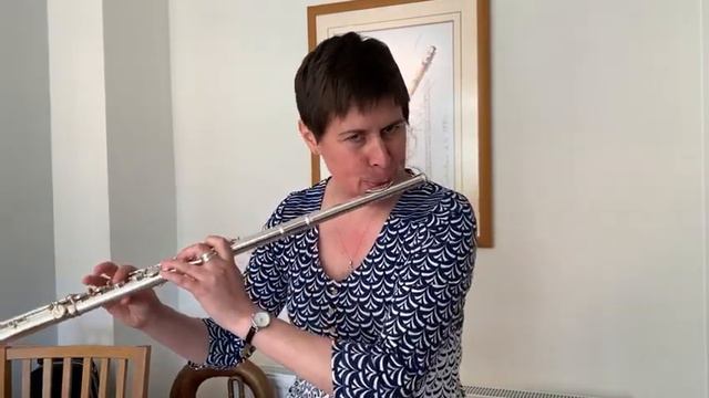 Miss Hathaway- Moana How Far I'll Go. Flute recital. смотреть онлайн