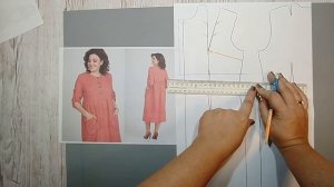 Моделирование Платья с подрезанной завышенной талией №358