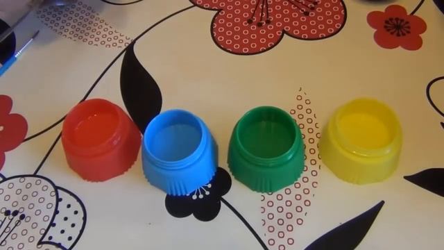 Пальчиковые краски своими руками за 5 минут! смотреть онлайн