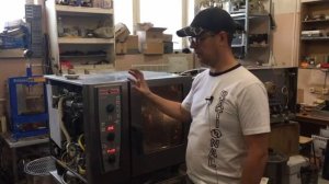 Ремонт пароконвектомата Rational CMP 61 газовая версия ошибка rE5